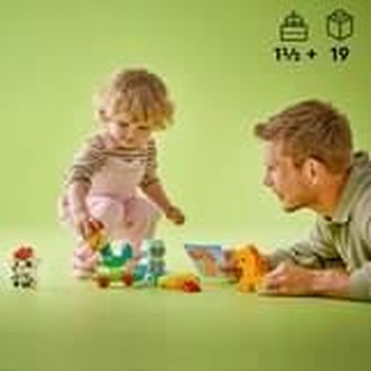 Playset Lego 10412 Animal Train 19 Kusy